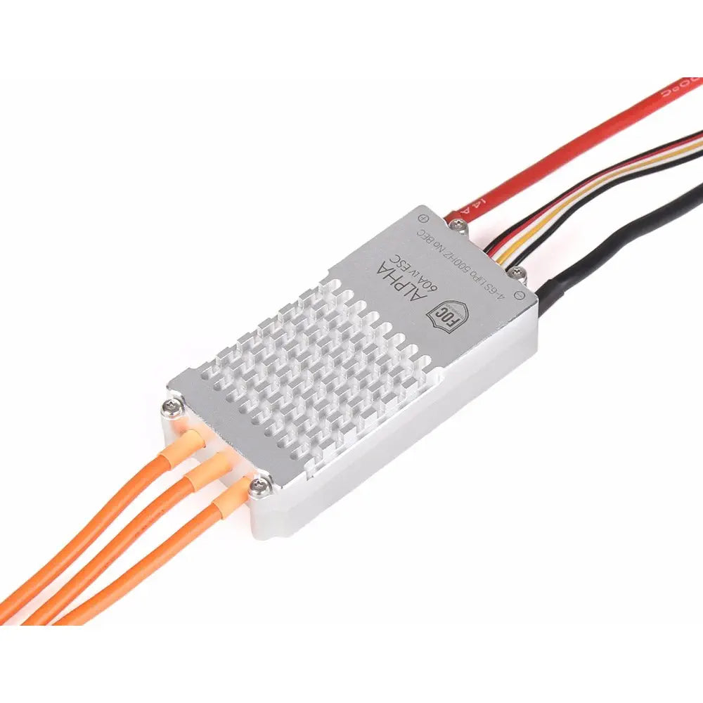 LIGPOWER Alpha 60A 6S 防水 FOC ブラシレスモータ用ESC (UAV用)