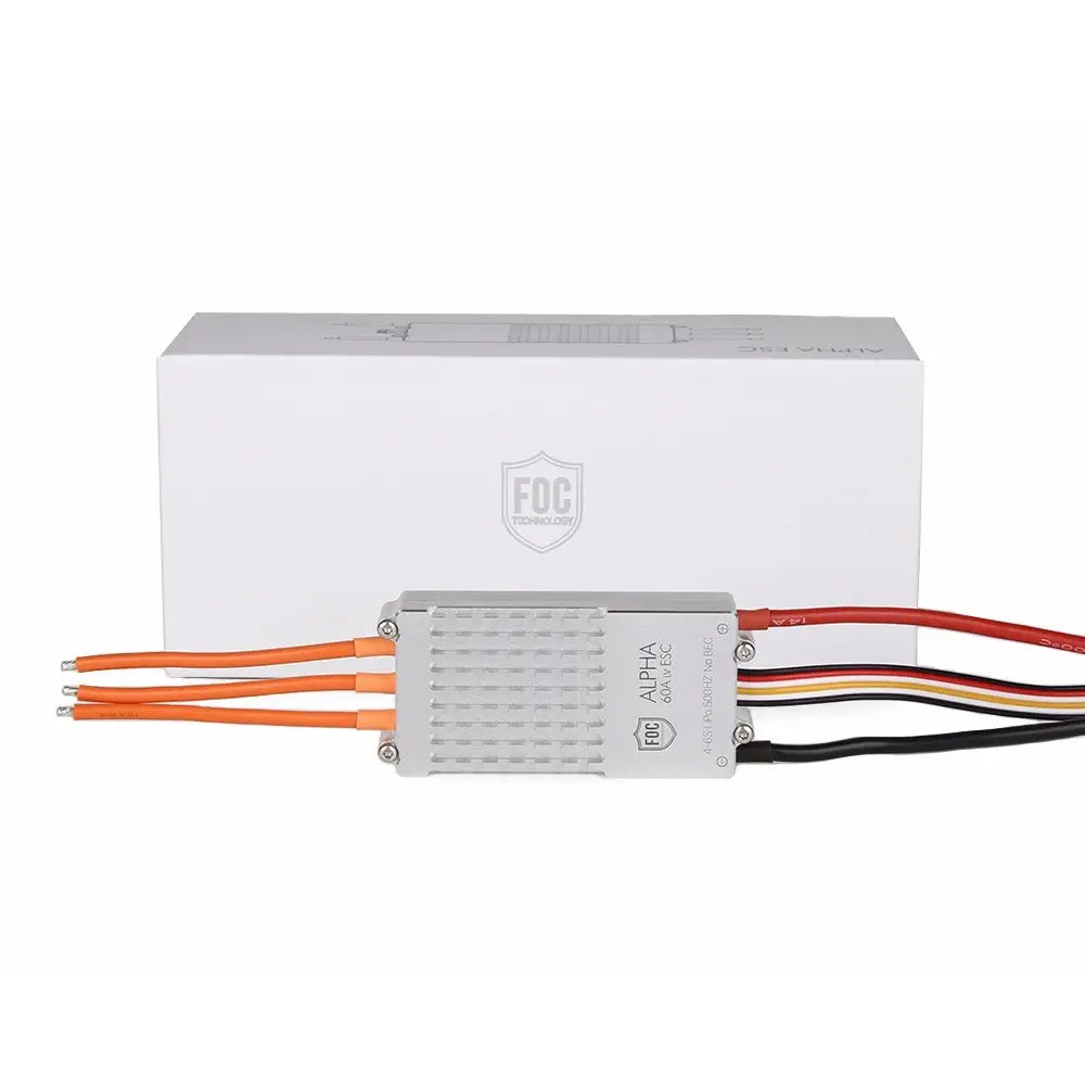 LIGPOWER Alpha 60A 6S 防水 FOC ブラシレスモータ用ESC (UAV用)