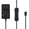52Pi 5V 3.6A USプラグ電源アダプター（スイッチオン/オフケーブル付き）