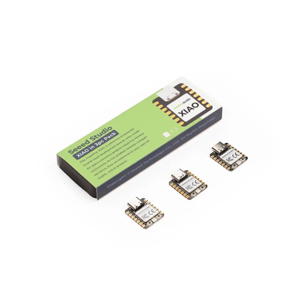 Seeed Studio XIAO RP2040 (2 x 7ピンヘッダ はんだ付けなし) - 3個
