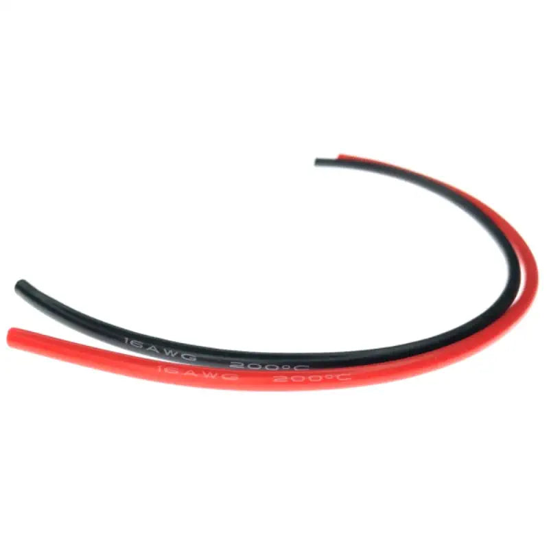 フィンガーテック 16AWG ワイヤーペア - 各20cm 赤＆黒