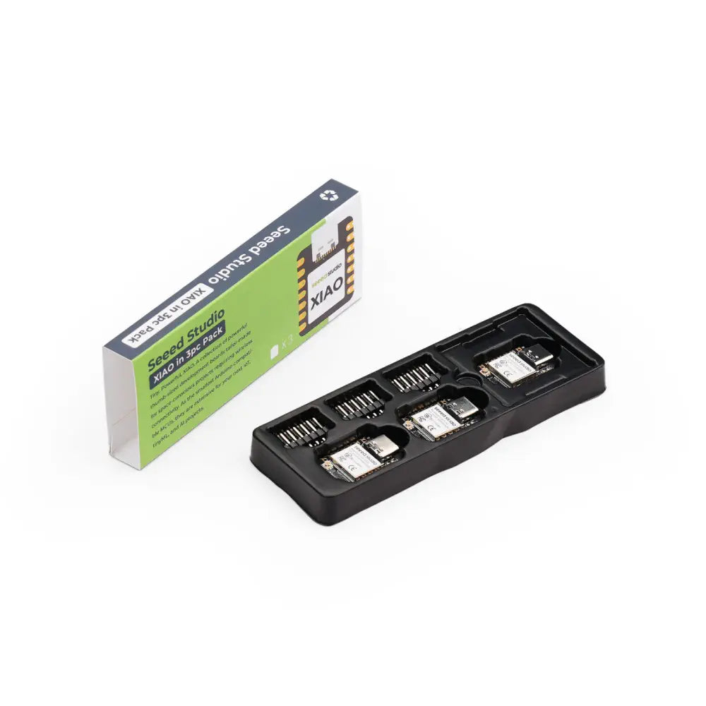Seeed Studio XIAO ESP32S3、7ピンヘッダ2個付属 (未はんだ付け) (3個セット)