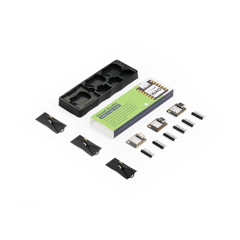 Seeed Studio XIAO ESP32S3、7ピンヘッダ2個付属 (未はんだ付け) (3個セット)