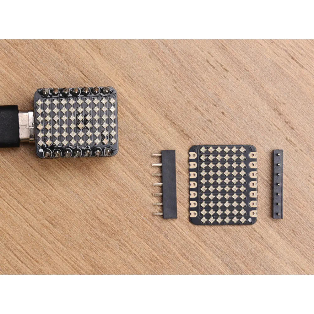 Seeed Studio 6x10 RGB WS2812 マトリックス XIAO用 (7ピンヘッダ 2個付属)
