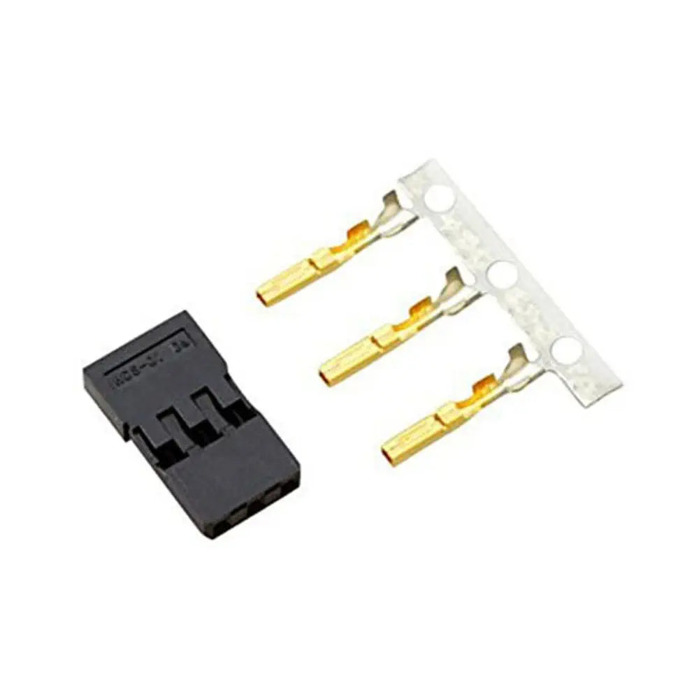 Hitec オス"S"コネクタ（ハウジング＆ゴールドピン）セット