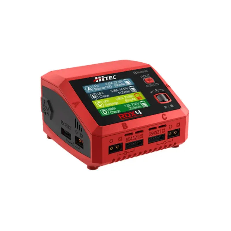 Hitec RDX4 4ポートAC/DC充電器