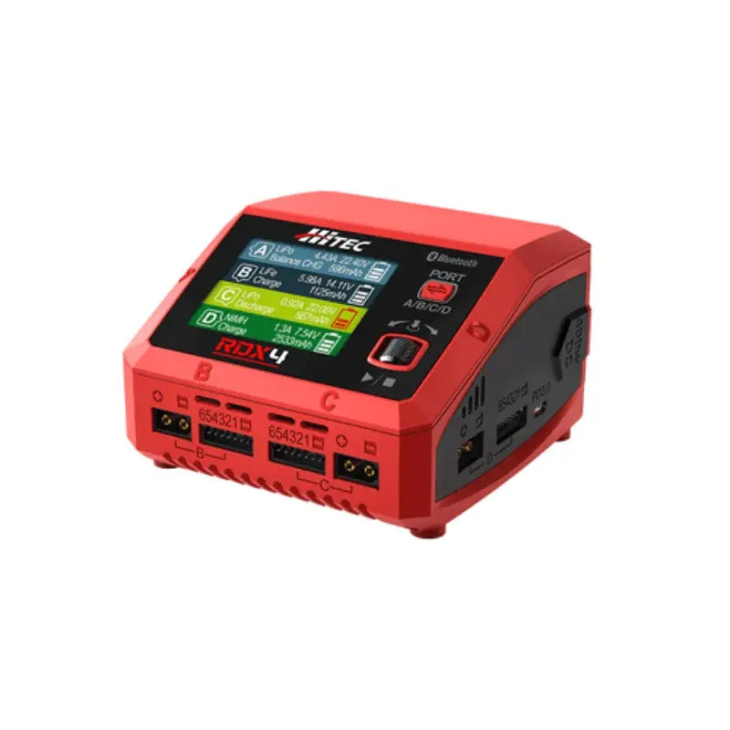 Hitec RDX4 4ポートAC/DC充電器