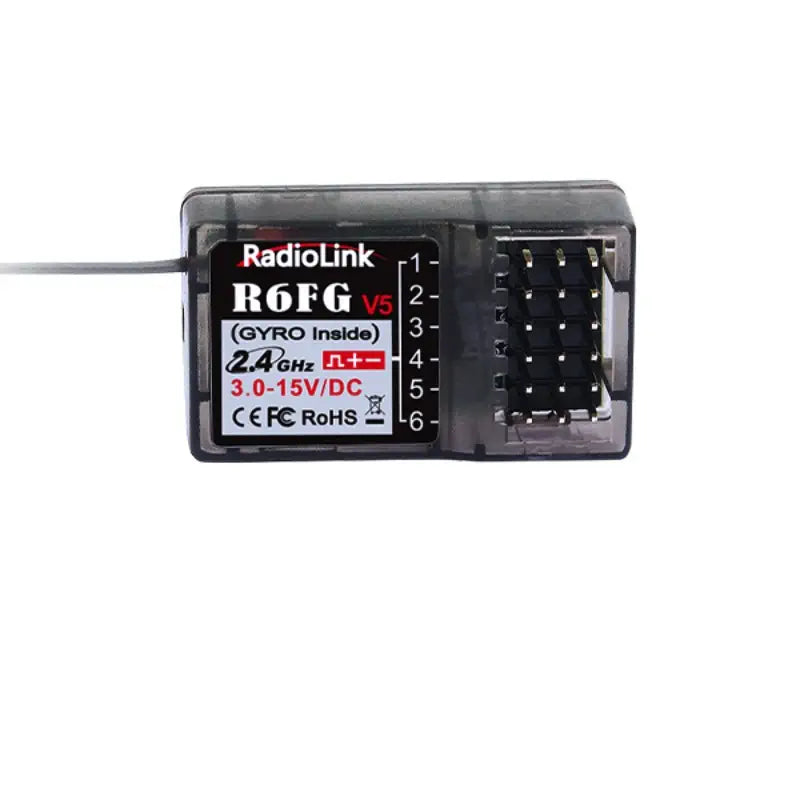 RadioLink 6ch レシーバー (ジャイロ付き)