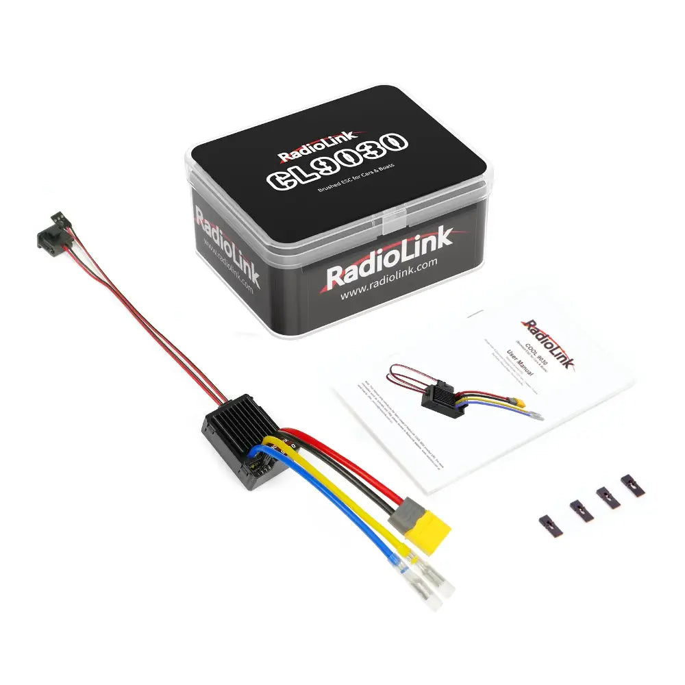 Radiolink Cool 9030 ブラシ付き ESC (90A、2S-4S)