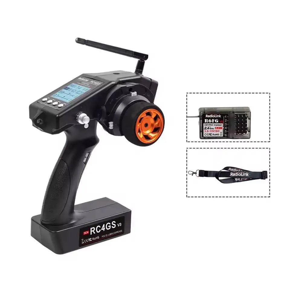 RadioLink 2.4GHz RC4GS 送信機 + R6FG 受信機