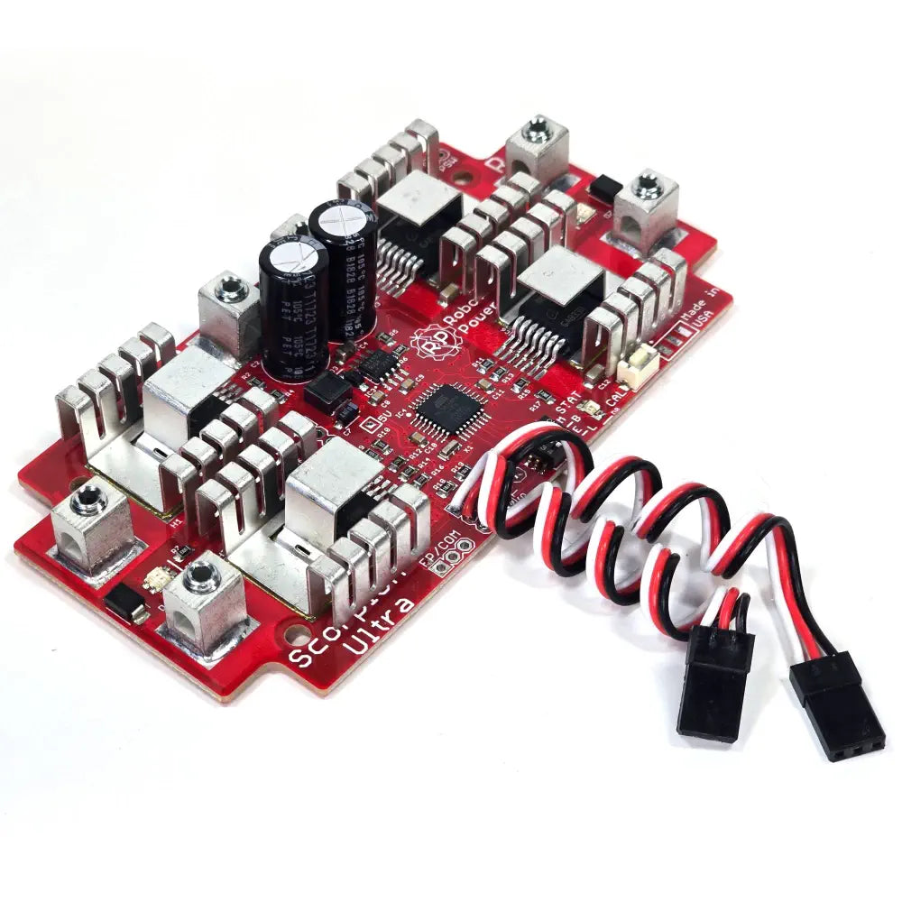Robot Power Scorpion Ultra デュアルチャンネル R/Cモータコントローラ (35A、7～36V)