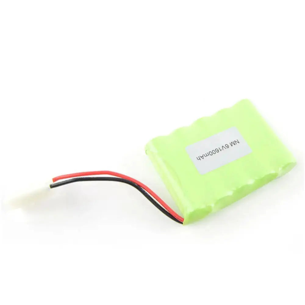 6V 1600mAh 充電式 NiMhバッテリパック
