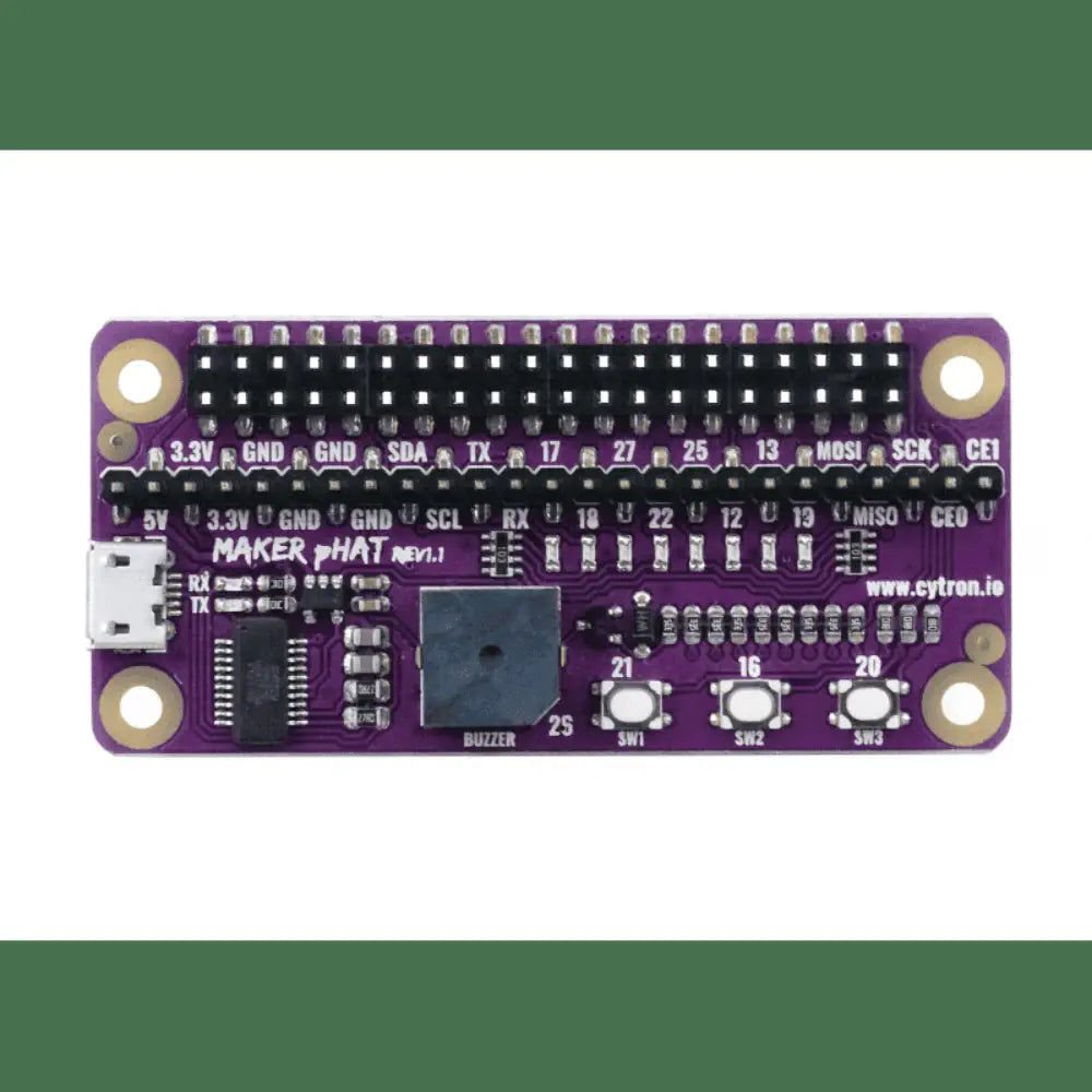 Cytron Maker pHAT (教育用簡易Raspberry Pi)