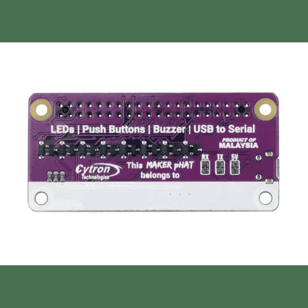 Cytron Maker pHAT (教育用簡易Raspberry Pi)
