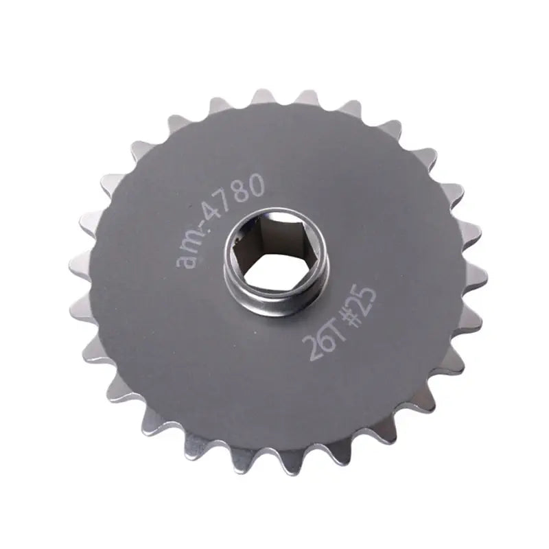 AndyMark 25シリーズ シンメトリカルハブ スプロケット 375 六角 26歯