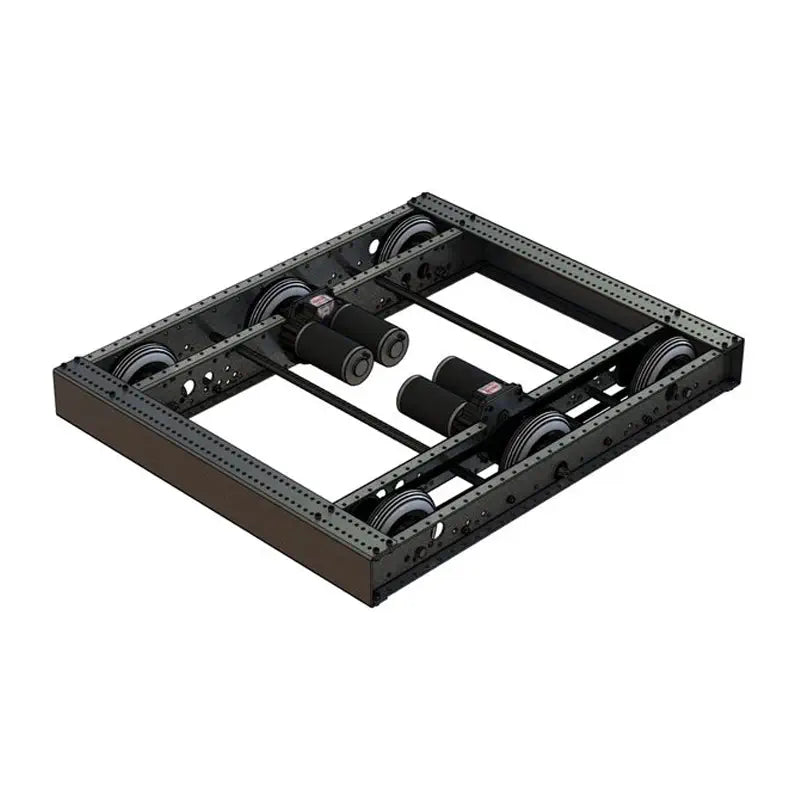 AndyMark AM14U5 ホイールアップグレード 6ホイールドロップセンター、6インチ 空気圧SDホイール