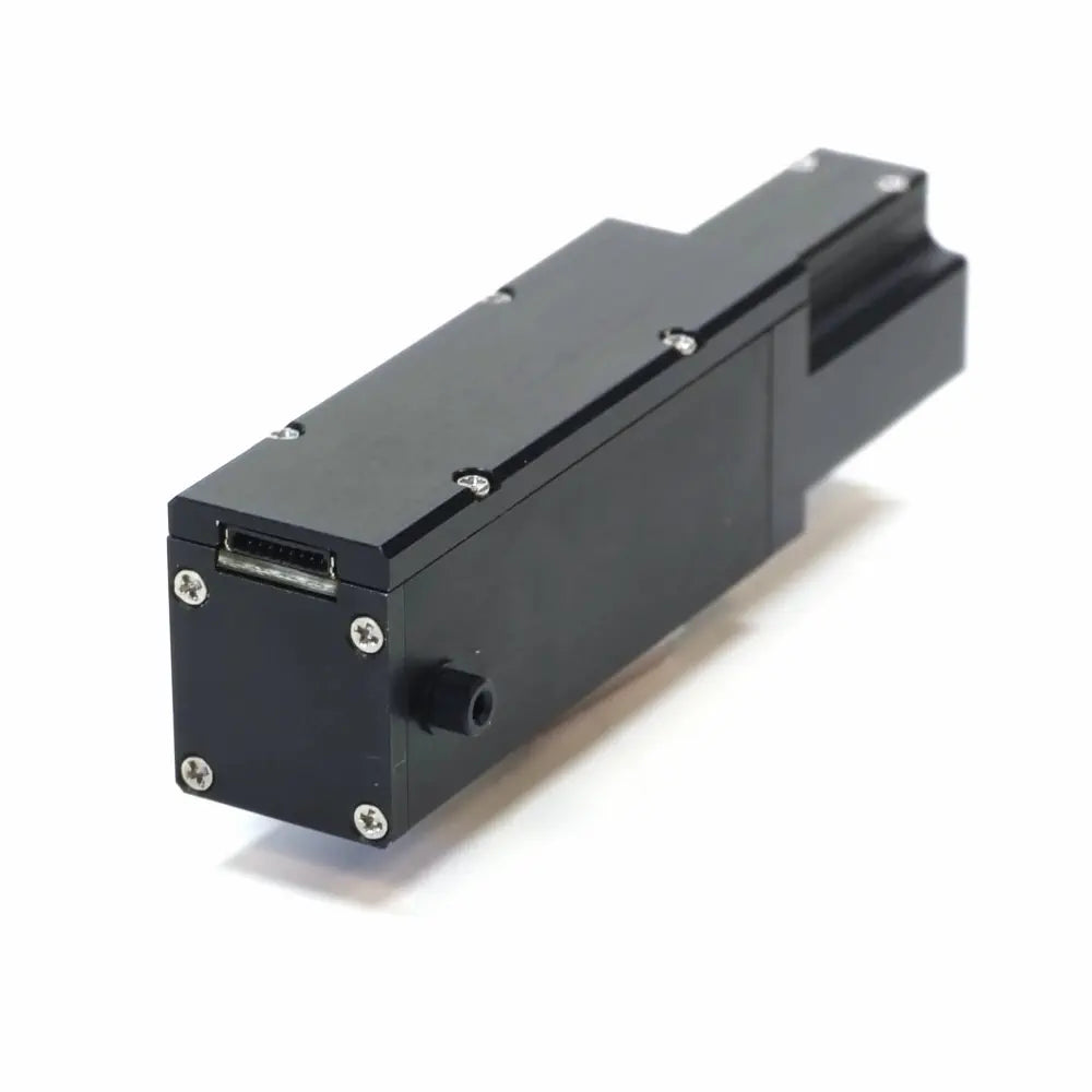 12V ブラシレスサーボ電動シリンダ (ストローク 10mm、推力 120N、RS232)