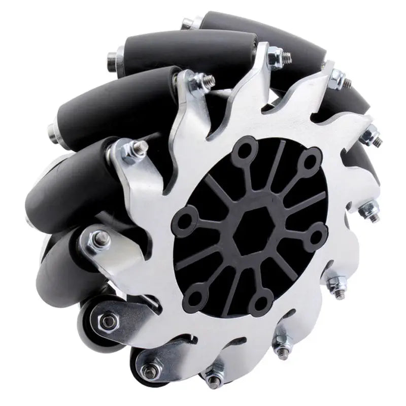 AndyMark 4 inch BB メカナムホイール (ボア 0.5 inch 六角、右)