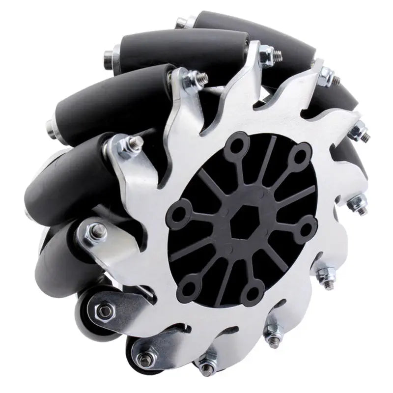 AndyMark 4 inch BB メカナムホイール (ボア 0.375 inch 六角、右)