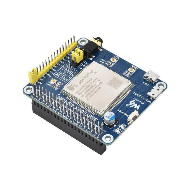 Waveshare SIM7600NA-H 4G HAT (Raspberry Pi用)、LTE Cat-4 4G対応 (北米仕様)