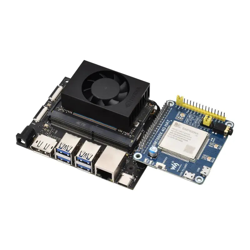 Waveshare SIM7600NA-H 4G HAT (Raspberry Pi用)、LTE Cat-4 4G対応 (北米仕様)
