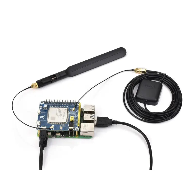 Waveshare SIM7600NA-H 4G HAT (Raspberry Pi用)、LTE Cat-4 4G対応 (北米仕様)