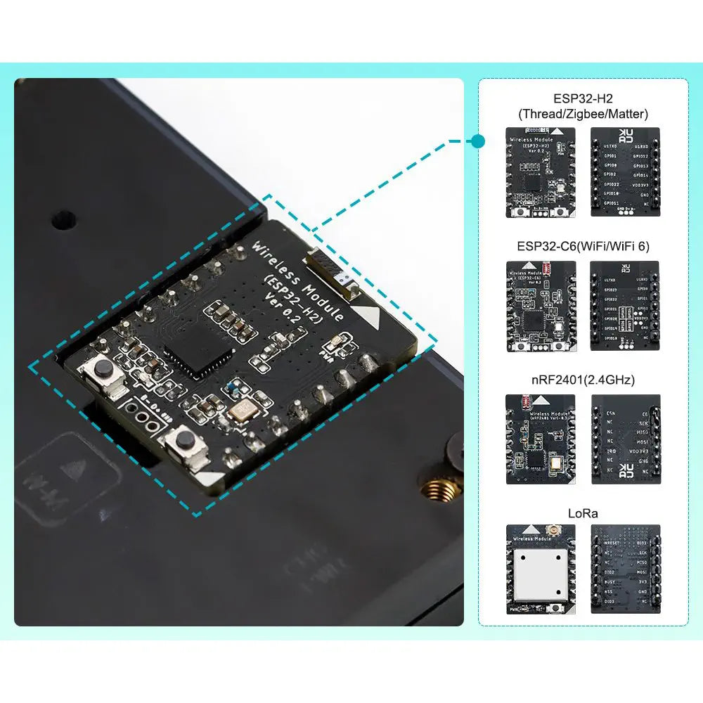 Elecrow CrowPanel Advance 4.3 HMI ESP32 800x480 AIディスプレイ IPSタッチスクリーン