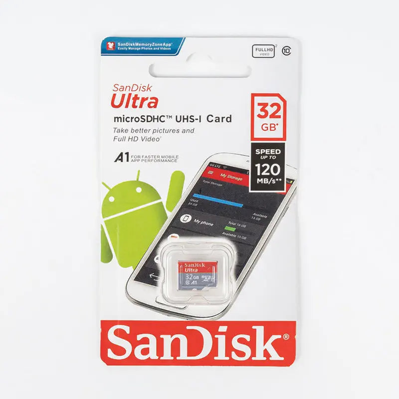Sunfounder SanDisk 32GB Ultra MicroSDHC UHS-Iメモリカード