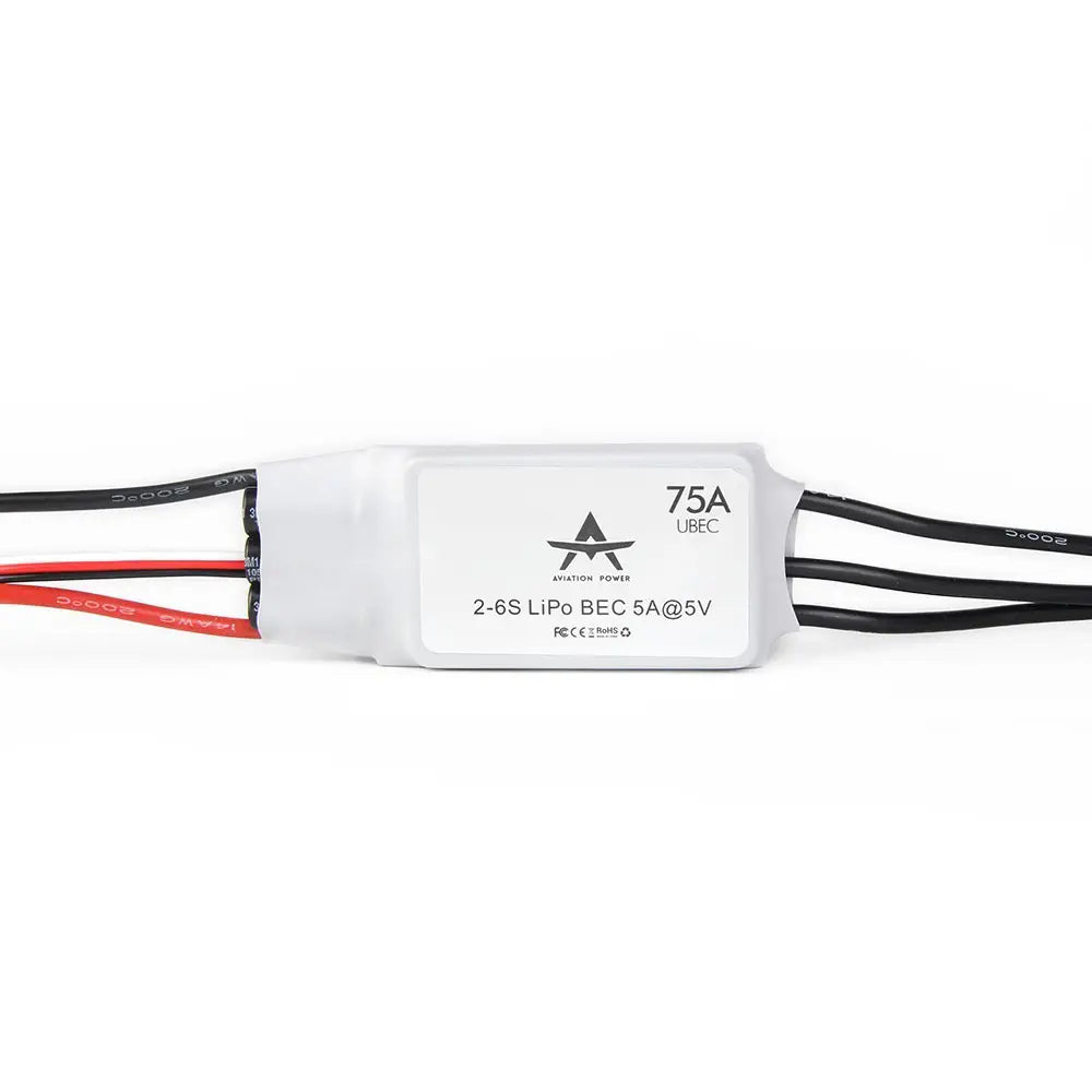 LIGPOWER AT75A 2～6S 固定翼ドローン用ESC