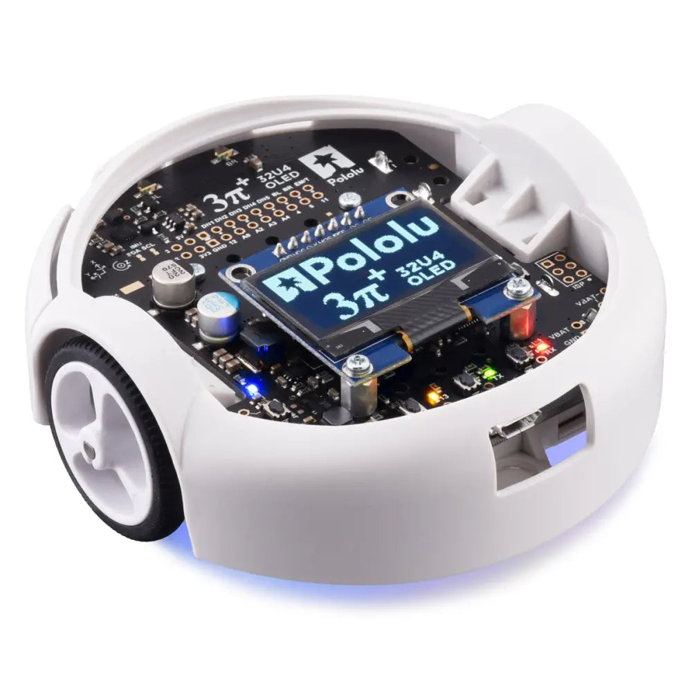 Pololu 3pi+ 32U4 OLED ロボットキット (75:1 LP モーター付き) (タートル エディション キット)
