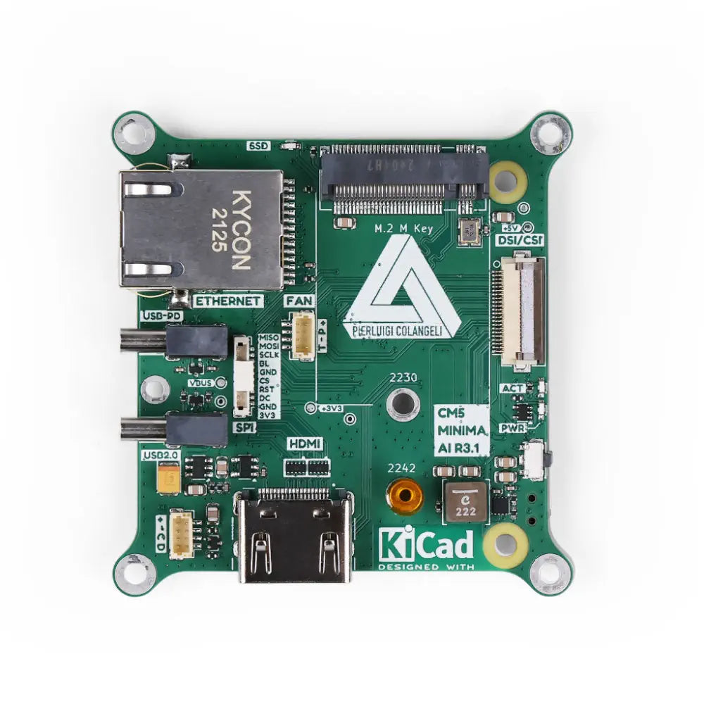 SeeedStudio CM5 MINIMA – Raspberry Pi CM5用小型キャリアボード