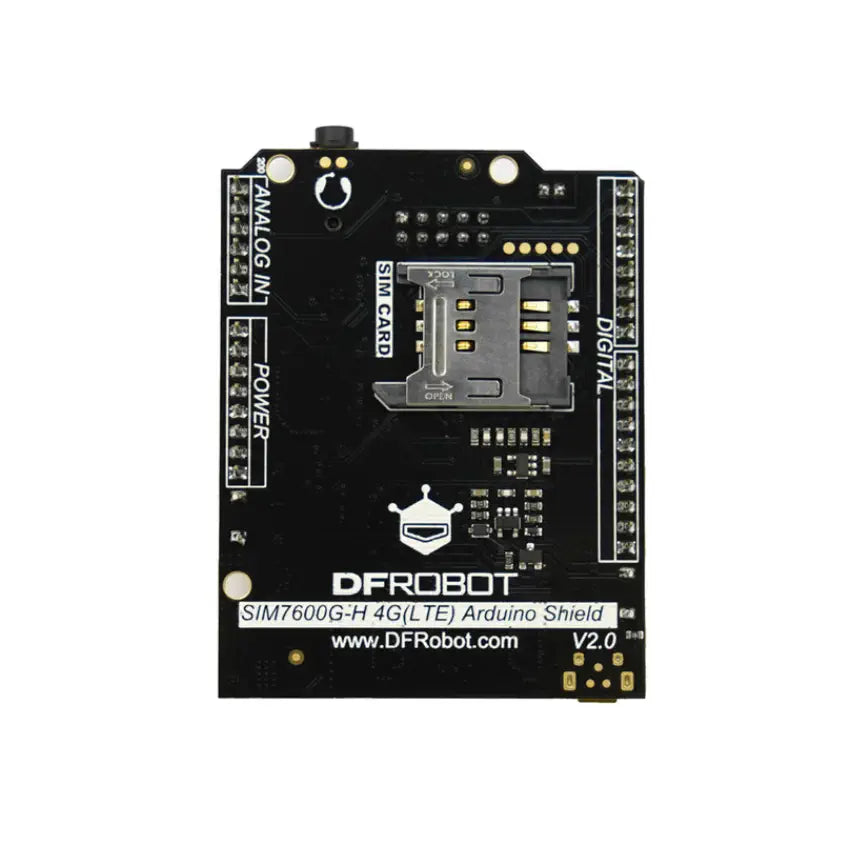 SIM7600G-H CAT4 4G/LTEシールド (Arduino用)