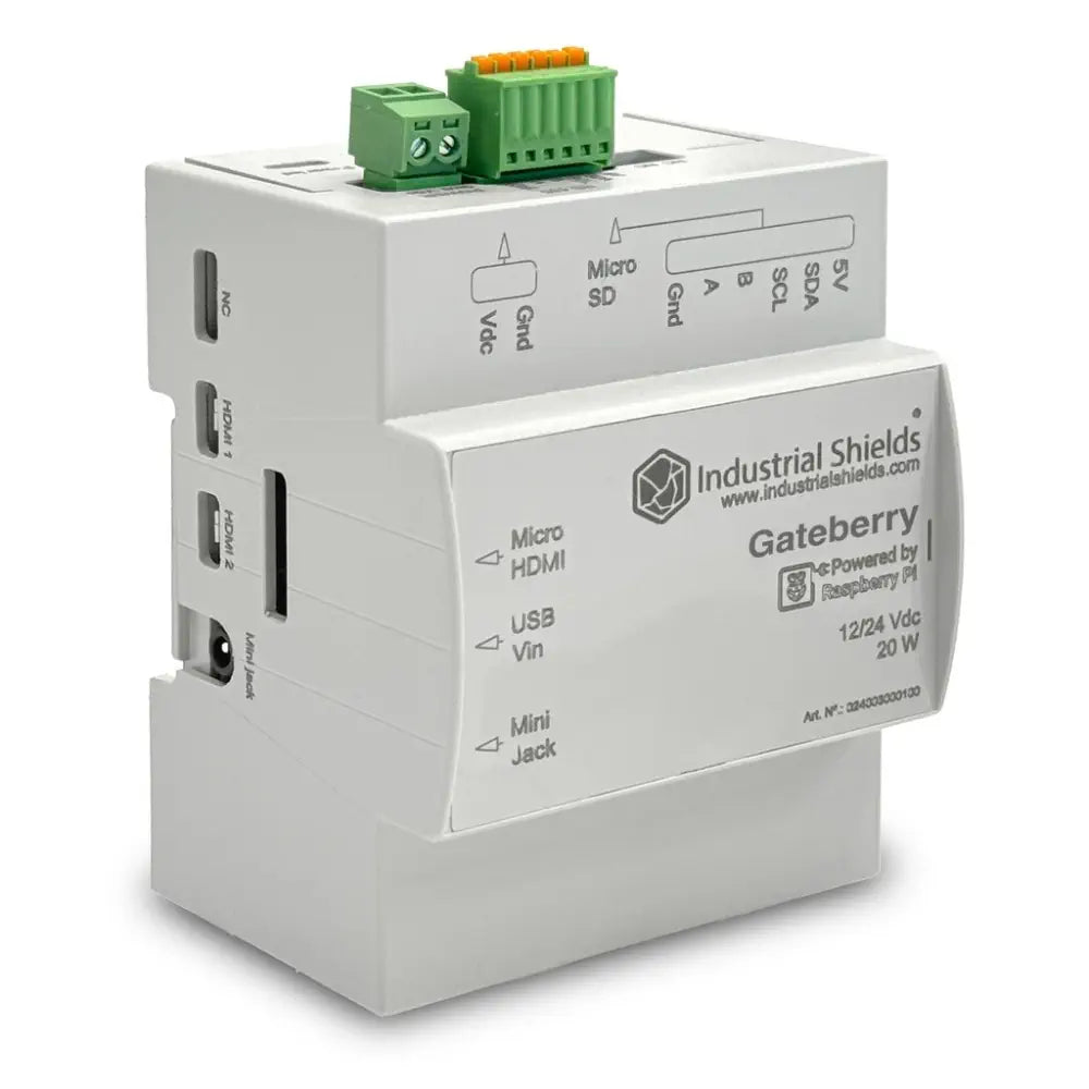 Industrial Shields GateBerry PI (Raspberry Pi 4無し)