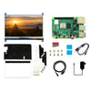 Waveshare 7インチ 静電容量式タッチLCDディスプレイ (Raspberry Pi 4用、UKプラグ)