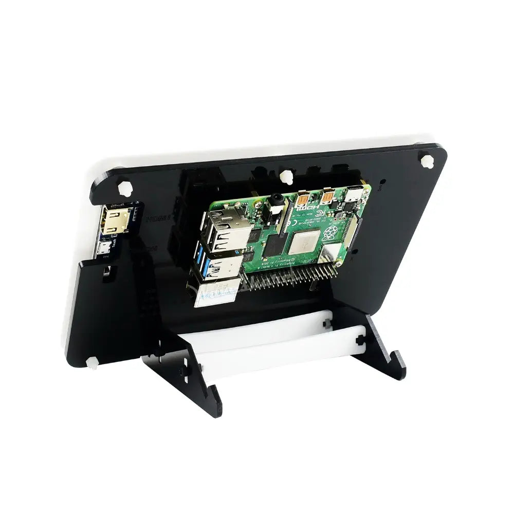 Waveshare 7インチ 静電容量式タッチLCDディスプレイ (Raspberry Pi 4用、UKプラグ)