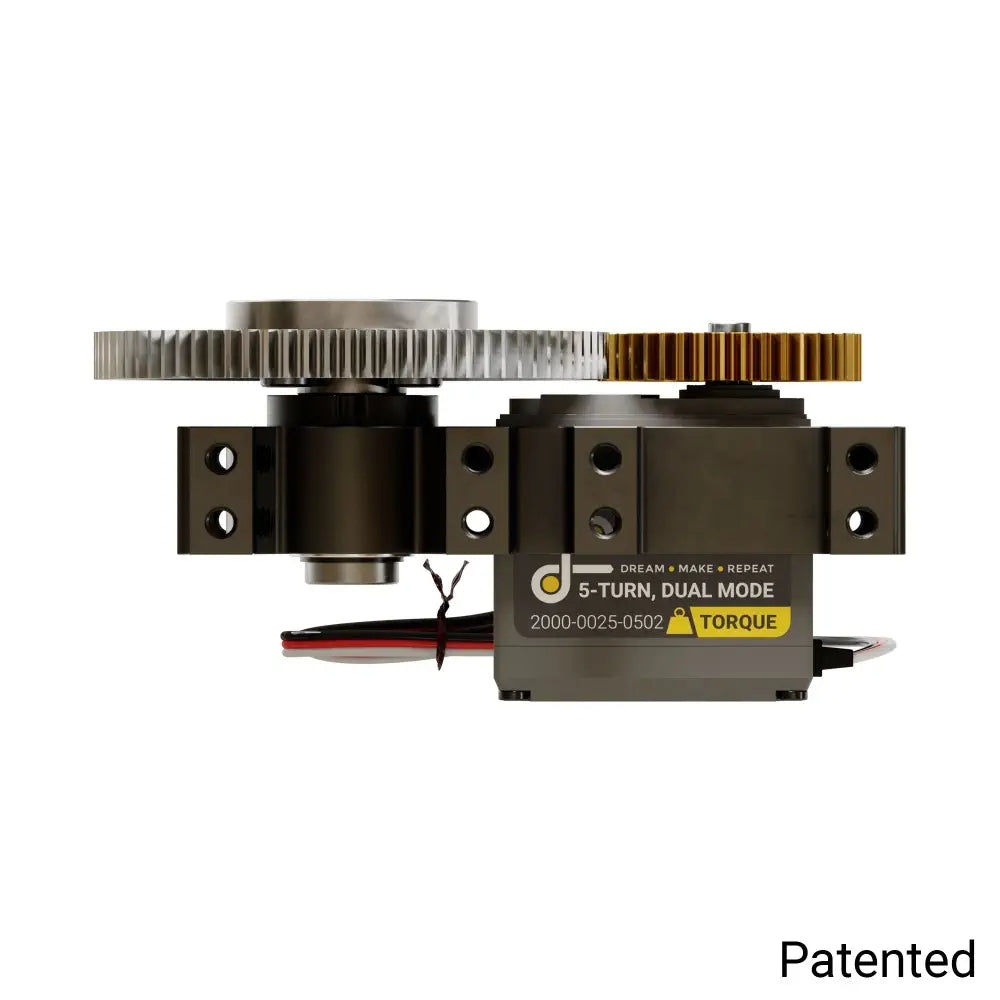 ServoCity Stingray-2 サーボギアボックス（0.34秒/60°、30RPM、700oz-inトルク、900°回転） - 連続モード