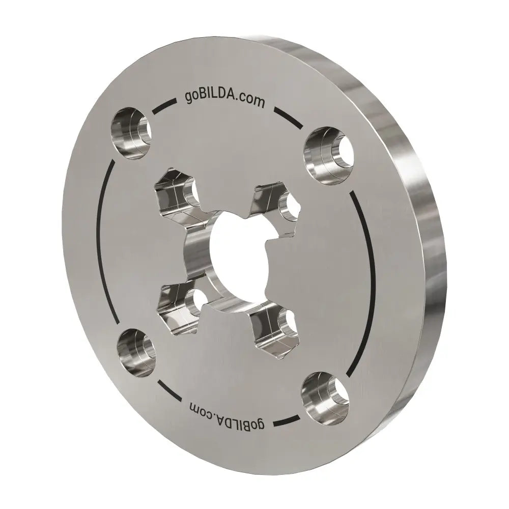 ServoCity Steel Flywheel（直径60mm、115g、551 g·cm²）