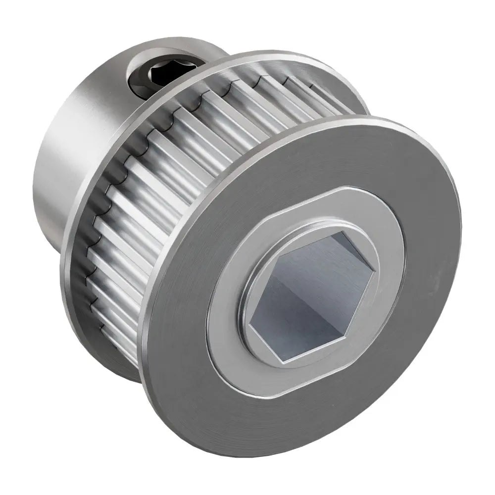 ServoCity GT2 ピニオンタイミングプーリー 2mmピッチ (8mm REX® ボア, 30歯)