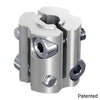 ServoCity 4007シリーズ Hyper Coupler（6mm D-Bore から 5mm Hex Bore への変換）