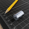 ServoCity セットスクリュー シャフトカプラー (3mm ラウンドボア to 1/4" ラウンドボア)