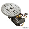 ServoCity Shark-5 サーボギアボックス（0.70 sec/60°, 14 RPM 2360oz-in トルク, 504° 回転）- 連続モード
