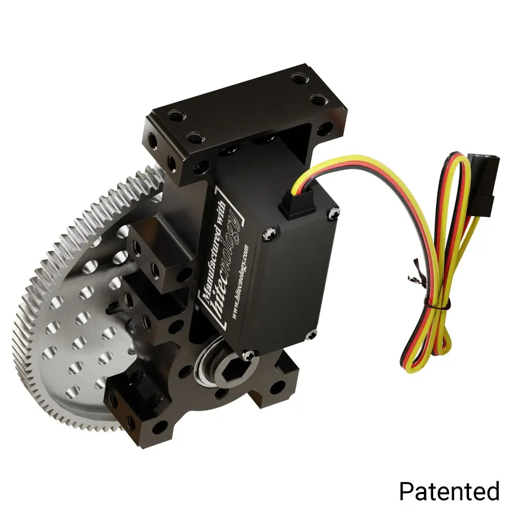 ServoCity Shark-5 サーボギアボックス（0.70 sec/60°, 14 RPM 2360oz-in トルク, 504° 回転）- 連続モード