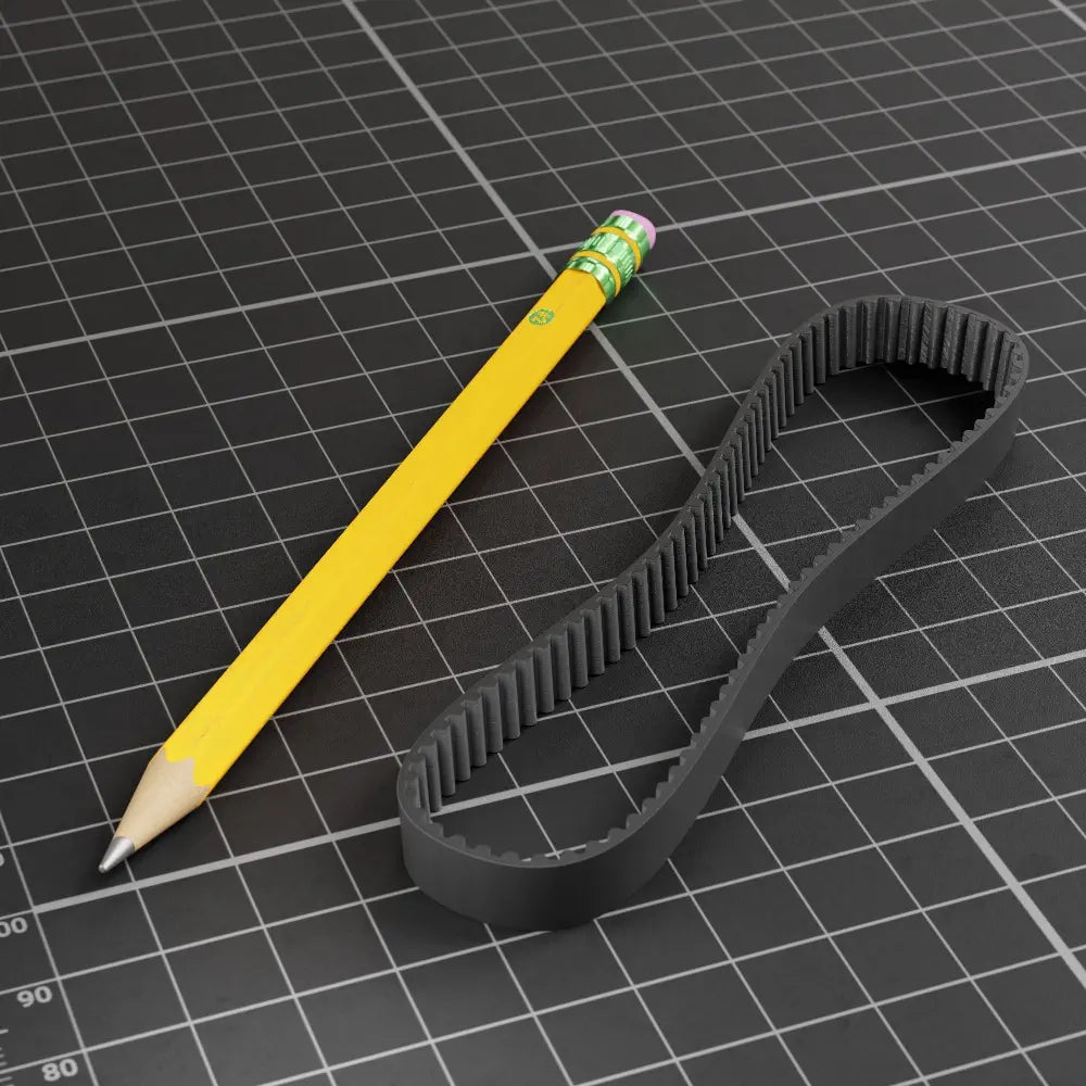 ServoCity GT2 タイミングベルト 2mm ピッチ（6mm 幅、184mm ピッチ長、92 歯）
