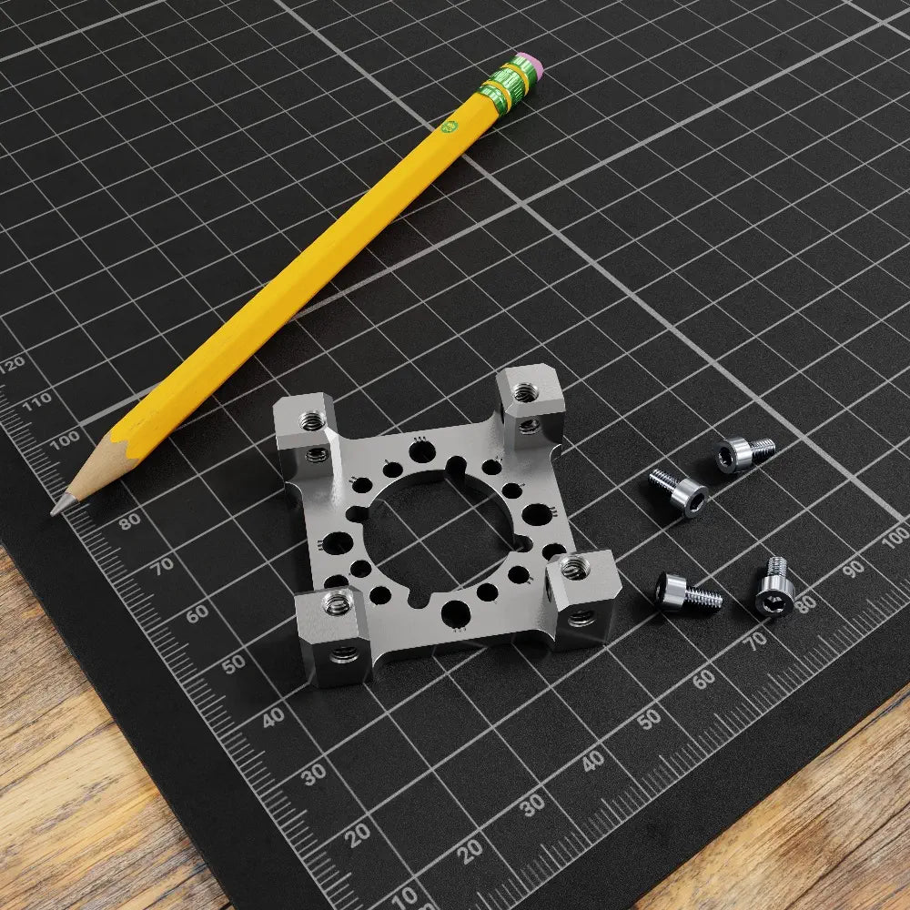 ServoCity 1702 Series Quad Block Motor Mount (43-1)