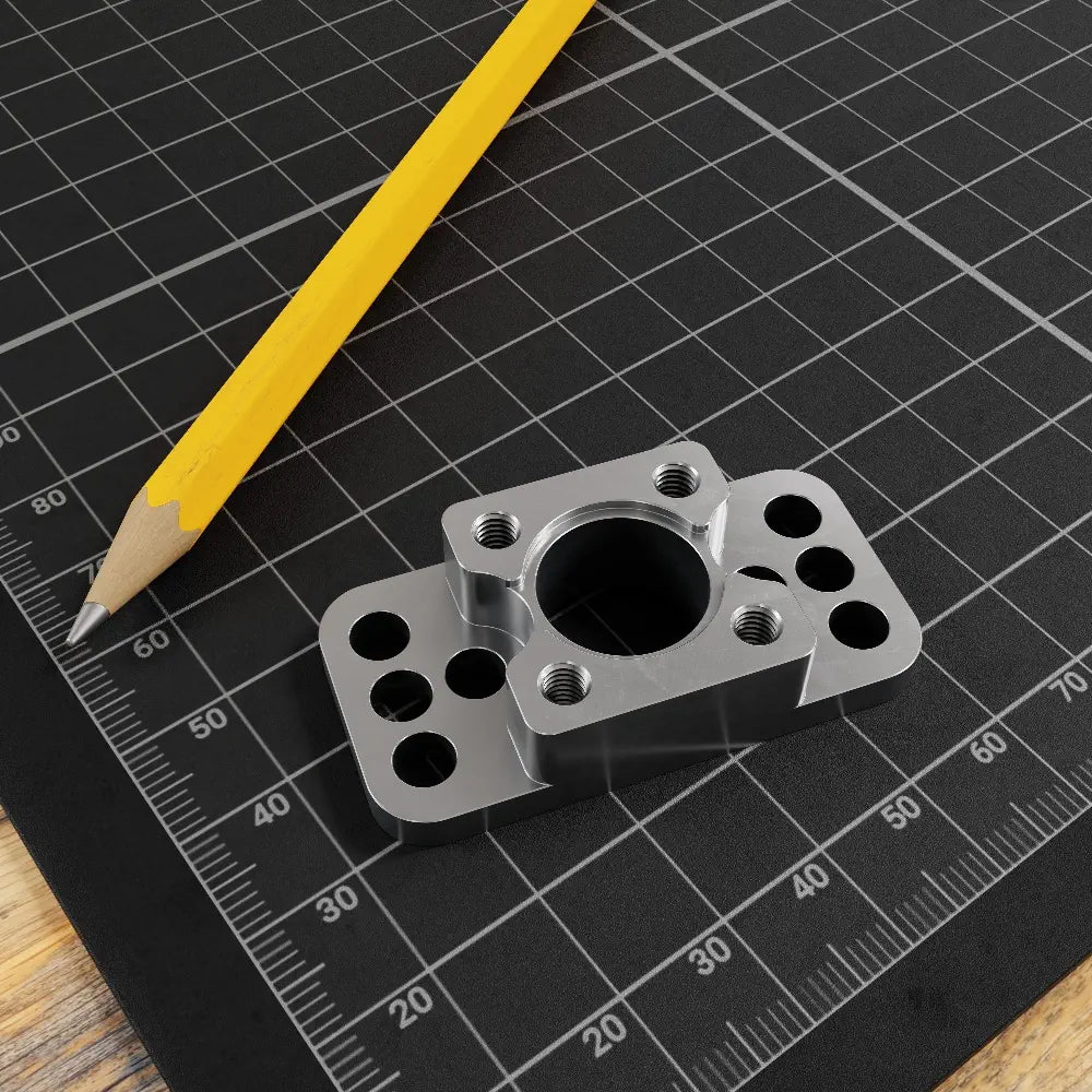 ServoCity AndyMark Thru-Hole Robits to Threaded goBILDA® Pattern アダプター