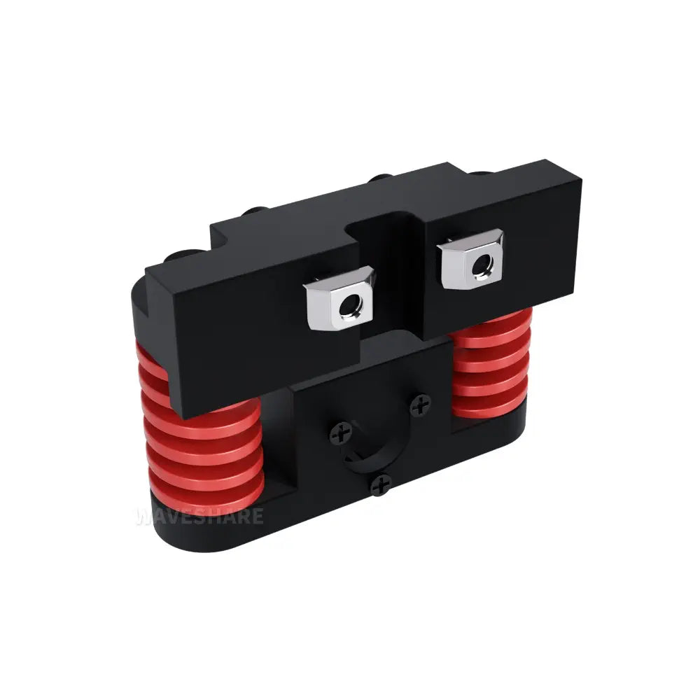 Waveshare オールメタル コンパクト UGV サスペンション (A)・高強度スプリング for DDSM115 Hub Motor