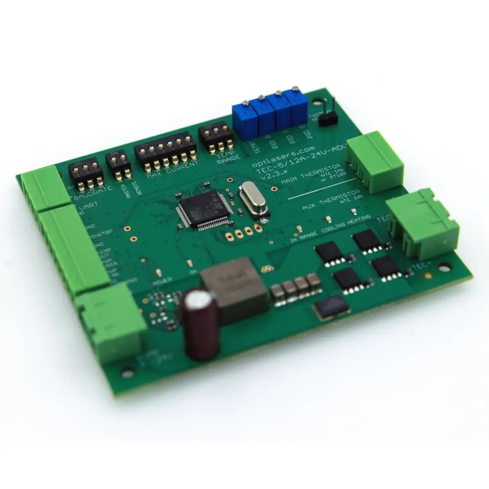 Opt Lasers TEC-5A-24V-ADV RS232 USB プログラマブル温度 TECコントローラ