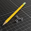 ServoCity 1502シリーズ 4mm ID スペーサー (6mm OD・5mm 長さ) - 4個セット