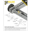 goBILDA 96mm Omni Wheel（14mm ボア、50A デュロメーター）