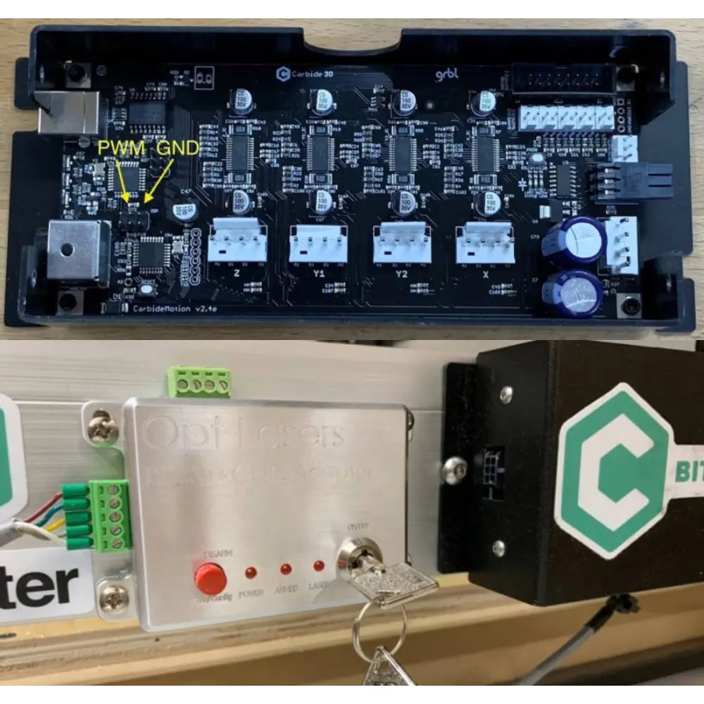 Shapeoko & Shapeoko Pro XT8 45W プラグ＆プレイ レーザキット